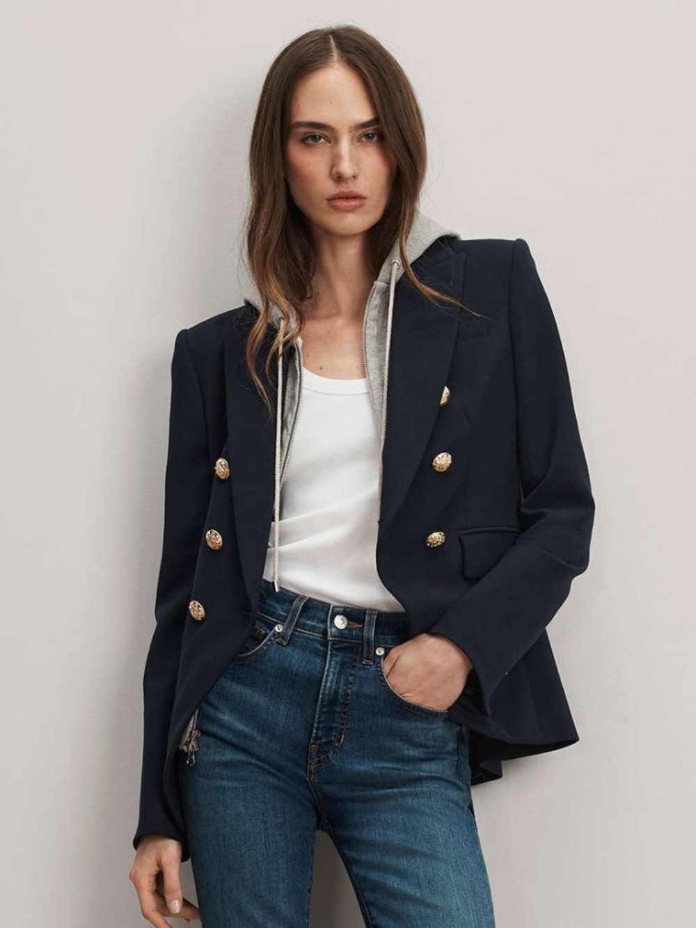 Veronica Beard Miller Dickey Jacket, Black, Size 10, EUC